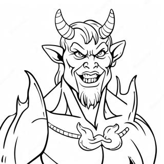 Page A Colorier Demon 6424-5225