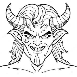 Page A Colorier Demon 6424-5227