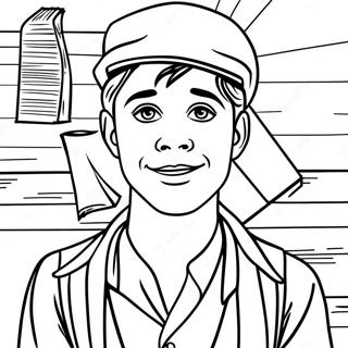 Page A Colorier Des Newsies 64289-53182