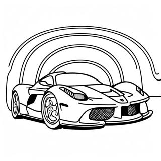 Laferrari Ferrari Pages À Colorier