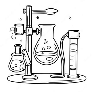 Page A Colorier Equipement De Laboratoire De Chimie 6434-5234