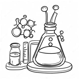 Page A Colorier Equipement De Laboratoire De Chimie 6434-5235