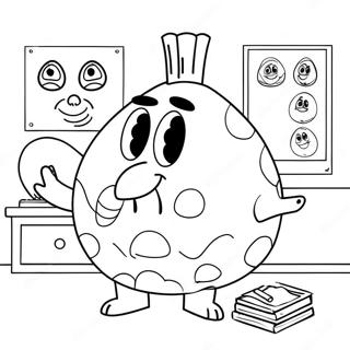 Page A Colorier De Mme Puff Dans Sa Classe 64401-53242