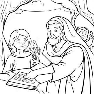 Page A Colorier Histoire Biblique 64430-53262