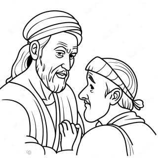 Page A Colorier Jacob Et Esau 64440-53278