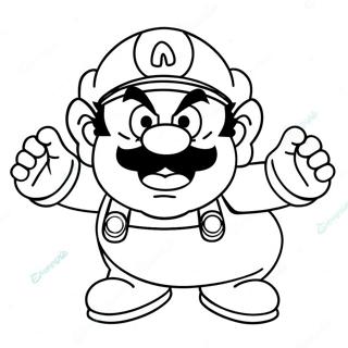 Page A Colorier Wario 6444-5243