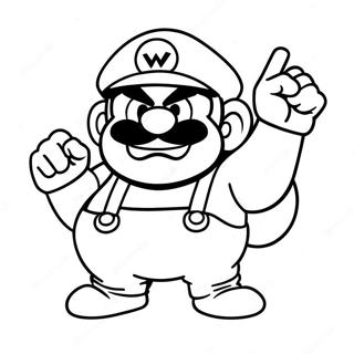 Page A Colorier Wario 6444-5244