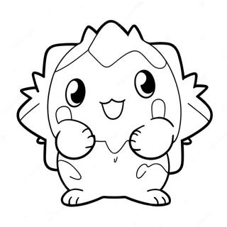 Togepi Pages À Colorier