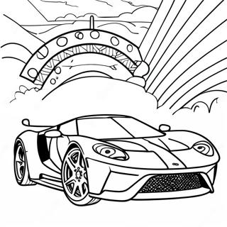 Page A Colorier Ford Gt 64510-53334