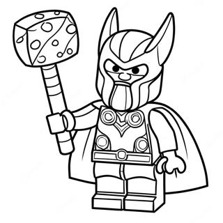 Page A Colorier Lego Thor 64530-53350