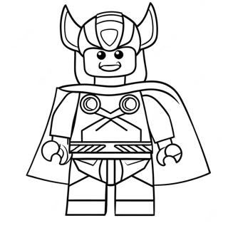 Page A Colorier Lego Thor 64530-53351