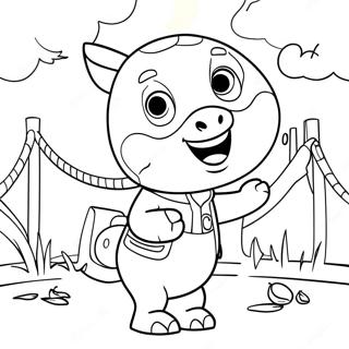 Page A Colorier De Pablo Backyardigans 64600-53406