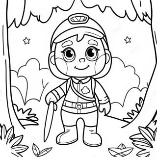 Page A Colorier De Sunny Starscout Dans Une Foret Magique 64641-53444