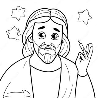 Joyeux Anniversaire Jésus Pages À Colorier