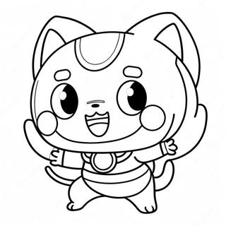 Page A Colorier De Yo Kai Watch 64700-53486