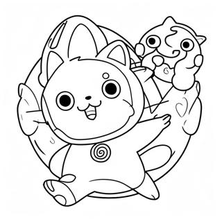 Page A Colorier De Yo Kai Watch 64700-53488