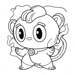 Page A Colorier De Jibanyan Yo Kai 64701-53498