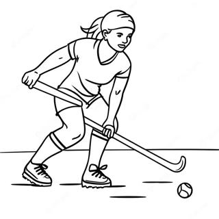 Page A Colorier De Hockey Sur Gazon 64780-53551