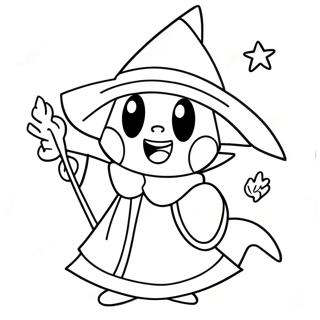 Page A Colorier De Ralsei Avec Des Pouvoirs Magiques 64891-53641