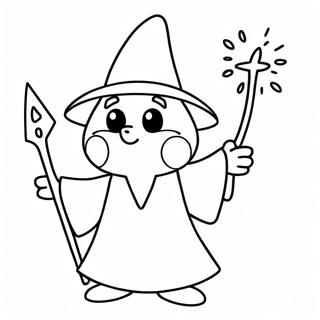 Page A Colorier De Ralsei Avec Des Pouvoirs Magiques 64891-53644