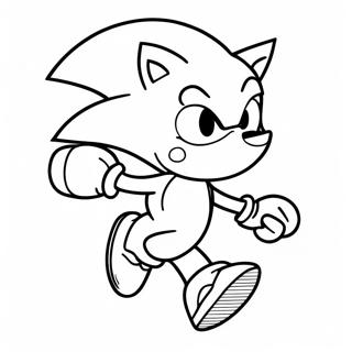 Course D'équipe Sonic Pages À Colorier