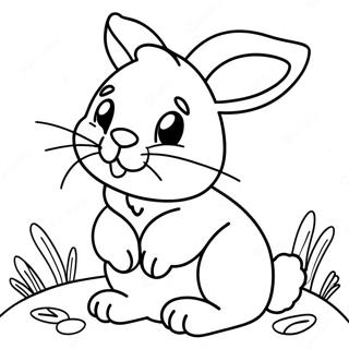 Page A Colorier De Lapin 64960-53695