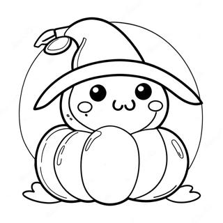 Page A Colorier De Mignon Citrouille Dhalloween 64991-53720