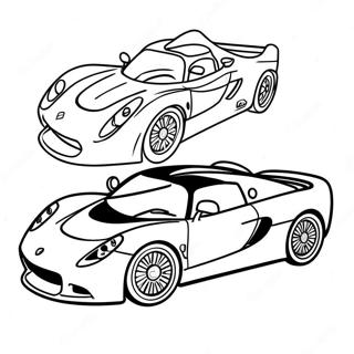 Page A Colorier De La Voiture Lotus 65040-53759