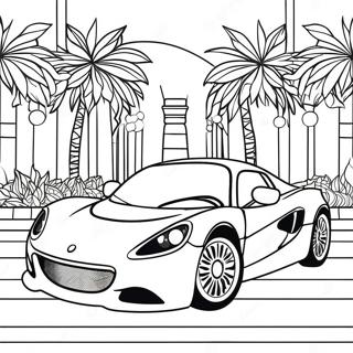 Page A Colorier De La Voiture Lotus De Luxe 65041-53761