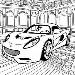 Page A Colorier De La Voiture Lotus De Luxe 65041-53763