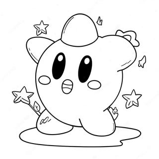 Kirby Glacé Pages À Colorier