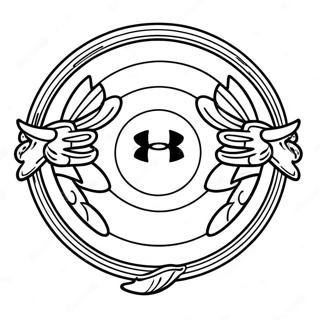 Page A Colorier Du Logo Under Armour 65170-53852