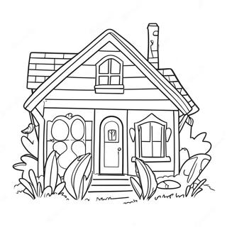 Page A Colorier Maison Douce Maison 65350-54012