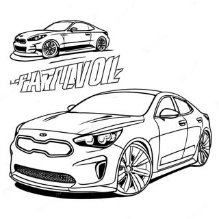 Page A Colorier Voiture Kia Sportive 65381-54027