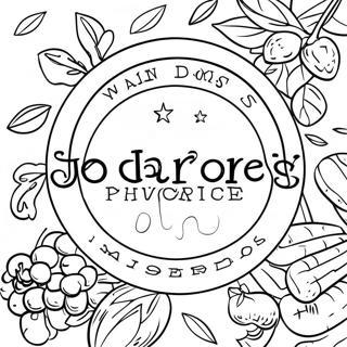 Page A Colorier Du Logo De Trader Joes 65410-54055