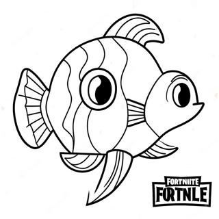 Page A Colorier Du Personnage Poisson De Fortnite 65430-54078