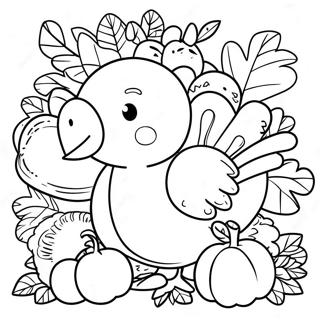 Page A Colorier Defi Mathematique Sur Le Theme De Thanksgiving 65481-54112