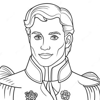 Page A Colorier Prince Charmant 65490-54114