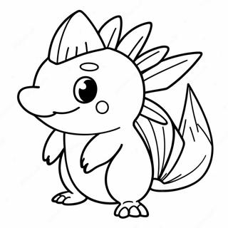 Page A Colorier Cyndaquil 65500-54160