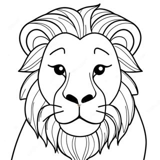 Page A Colorier Alex Le Lion 65530-54151