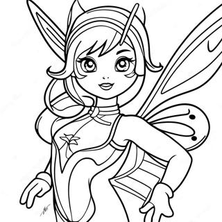 Page A Colorier De Winx Club Musa 65600-54203