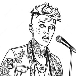 Mgk Pages À Colorier