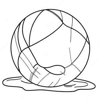 Page A Colorier De Ballon De Plage 6574-5348