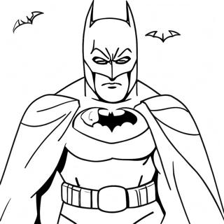 Page A Colorier Batman Halloween 65770-54327