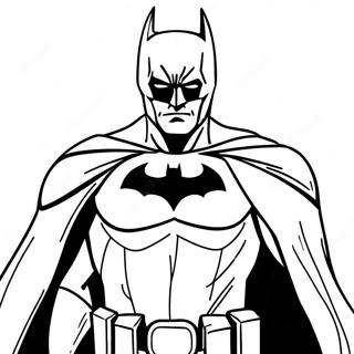 Page A Colorier Batman En Costume Effrayant 65771-54330