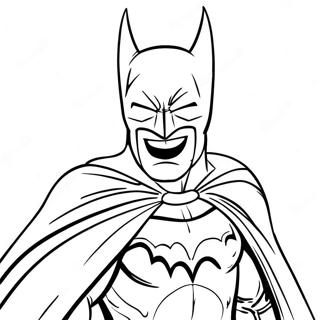 Page A Colorier Batman En Costume Effrayant 65771-54332