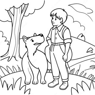 Pierre Et Le Loup Pages À Colorier