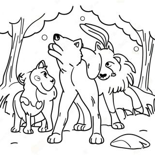 Pierre Et Le Loup Pages À Colorier