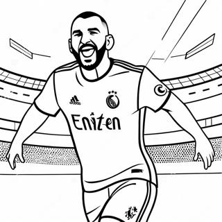 Benzema Pages À Colorier