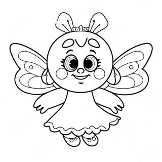 Page A Colorier De La Fee Magique Abby Cadabby 66021-54537